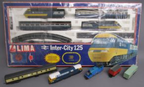 Lima Inter-City 125 original box with track and power unit - Hornby Thomas the Tank Engine train,