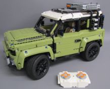 Lego Technic 42110 Land Rover Defender with motor and remote control - untested