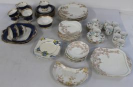 Mixed selection of ceramics to include Radford Countess - 11 tea plates, 1 cake plate, 7 saucers.
