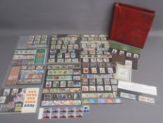 Folder containing British Mint Stamps Collectors Packs - 1979/80/81/82/83/84/85 & 87 - youth