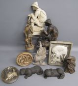 Collection of Richard Fisher includes mountaineering and animals Otter kit scratching, Otter kit