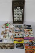 Large collection of cigarette cards featuring birds animals etc including - Wills cigarettes