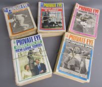 200 copies of Private Eye magazine