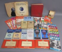 Ordnance Survey, Geographia, Gall & Inglis & Bartholomew's maps - Trains illustrated 1951,