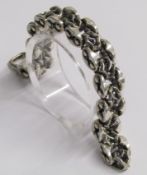 Stephen Webster silver Thorn Rivet Collection 3d link (SB0029) bracelet  - total weight 4.93ozt