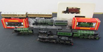 Hornby trains, includes 2 boxed R.504 LNER 0-6-0ST Loco Class J52 trains