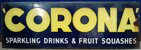 Enamel advertising sign 