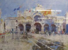 Jack Morrocco framed 'San Marco' Artko Ltd print - 116cm x 90cm