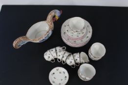 Villeroy & Boch - Petite Fleur part dinner service including dinner plates, tea plates, bowls, tea