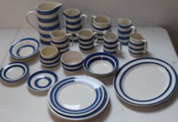 Staffordshire Ironstone Chef Ware and Corden Bleu ware, mixed jugs, plates, bowls 25 items