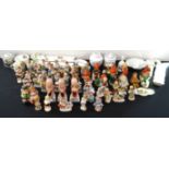 Large selection of ceramics and figures, including Wedgwood, Goebel figures, vintage Schafer & Vater