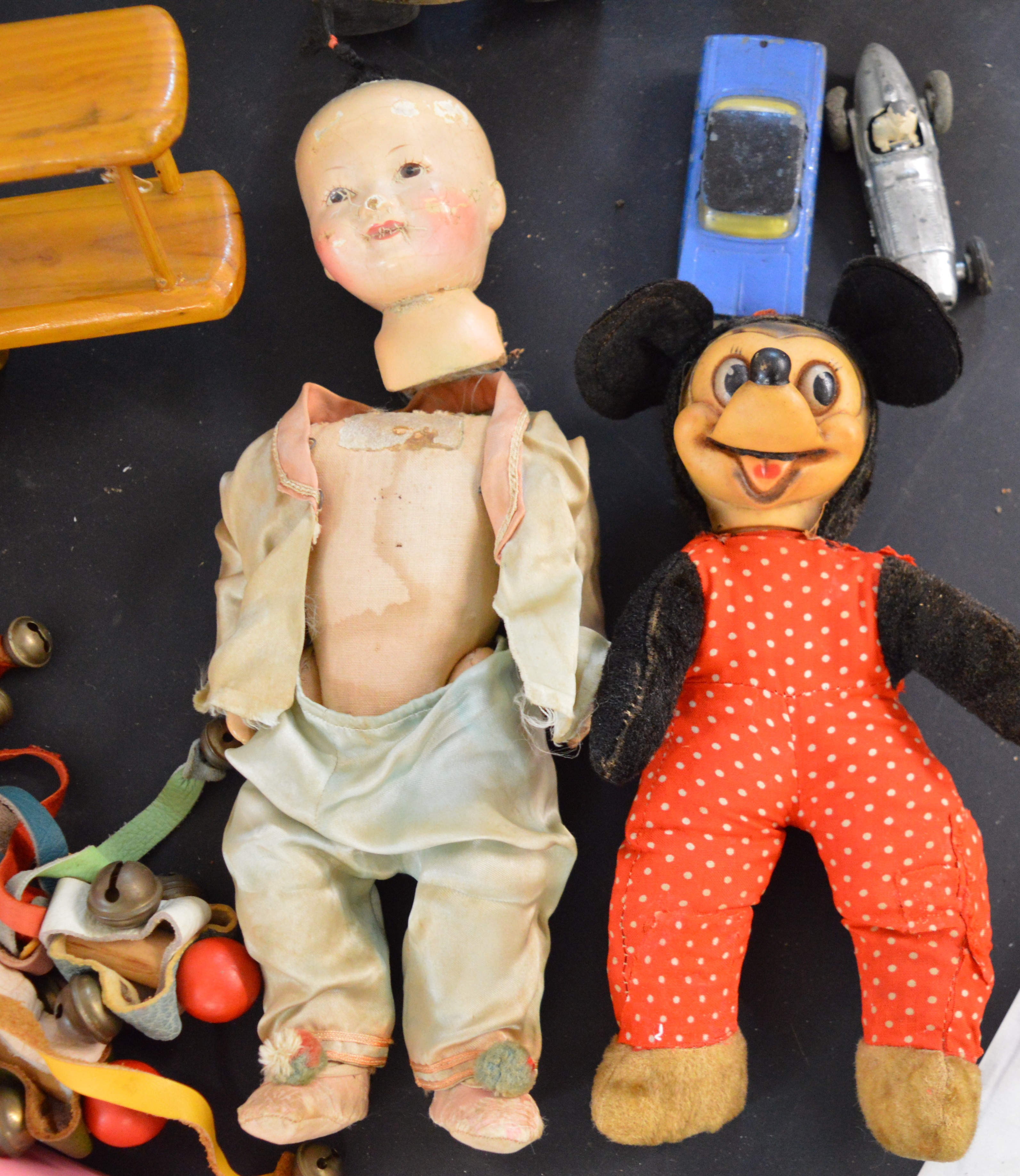 Collection of toys including Airfix, dolls, teddy bears including growler bear, Barbie furniture, - Image 5 of 7