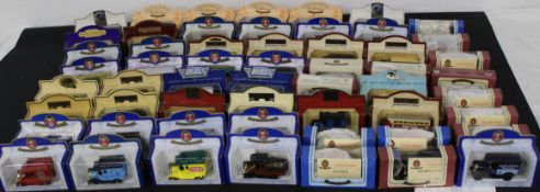 63 diecast models including Lledo, Oxford and Promotion