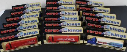 18 Lledo Cargo Kings 1/76 scale articulated lorries