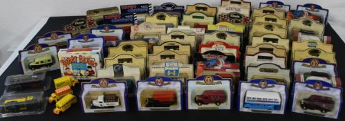 58 mixed diecast models including special edition Butlins and Beano