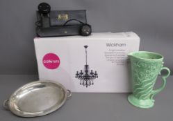 Colours Wickham 5 light chandelier (as new) - Mr R H Dent's Ardente for deaf ears - Wade 371 jug &