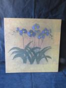 Hightened canvas print by SongGe (Shanghai China), 60 x 60cm.