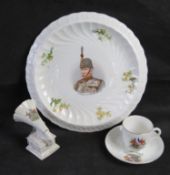 A military themed plate bearing portrait of General Buller,