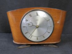 A mid century Metamic mantle clock.