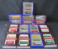A quantity of 1:76 scale model commercial vehicles including buses by EFE (Exclusive First