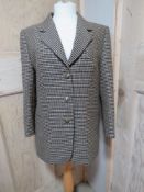 A Delmod City Combi jacket, 100% wool, ladies UK size 12.
