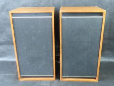 A pair of speakers Disclaimer: electrical items are sold as untested and without guarantee.