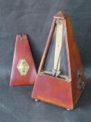 A Maelzel metronome made in Paris in the early 20th century.