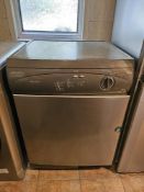 A Hotpoint Aquarius condenser tumble dryer.