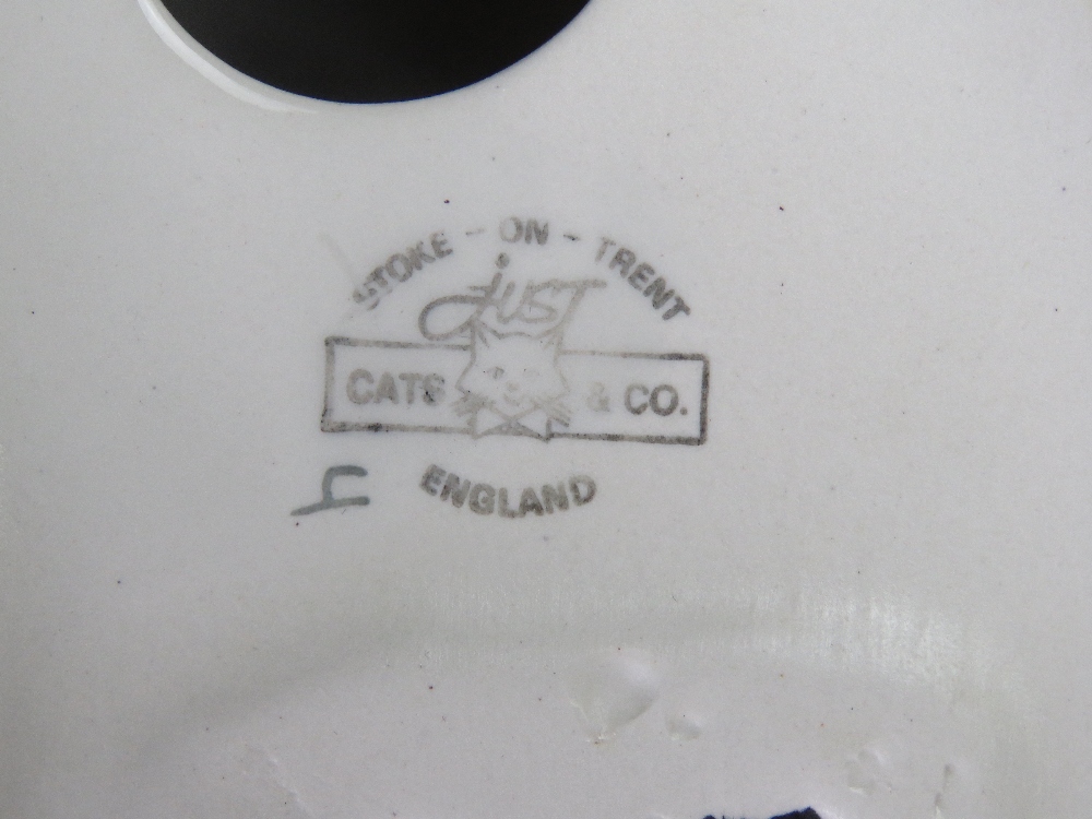 A Just Cats & Co tuxedo cat. - Image 2 of 2