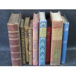 A quantity of vintage and antiquarian books including Black Beuty, Wind in the Willows,