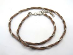 A 925 silver necklace.