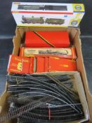 A quantity of Hornby scale model railway including Coronation Locomotive,
