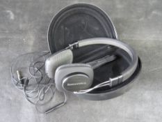 Bowers & Wilkins headphones in original case.