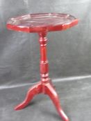 A wine table with tripod base.