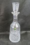 A Waterford crystal decanter