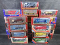 A quantity of EFE scale model commercial vehicles.