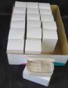 A quantity of new in box travel jewellery cases by Bound London.