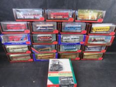 A quantity of EFE scale model commercial vehicles.