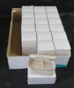 A quantity of new in box travel jewellery cases by Bound London.