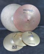 A quantity of cymbals