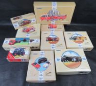 A quantity of Corgi scale model commercial vehicles.