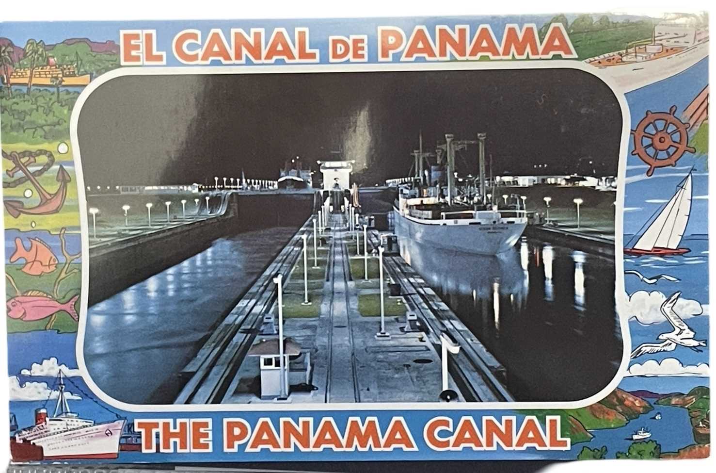 PANAMA CANAL INTEREST: Souvenier guide for The World's Greatest Engineering Feat, containing 24 - Image 9 of 10