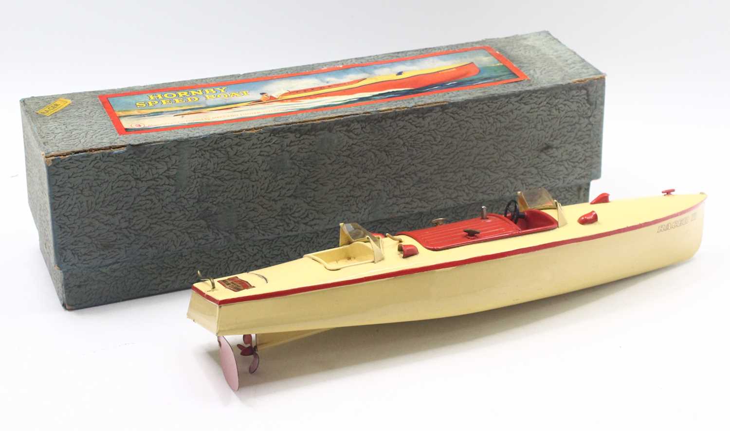 Lot 57 - A Hornby speed boat number 1