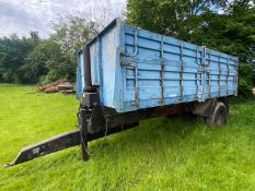 12t Grain Trailer (Located in Aldham, subject to VAT)