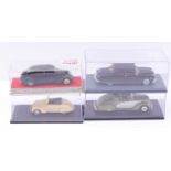 Neo, Paracar, Mdubray and one other, a group of 4 resin, plastic and other built examples to