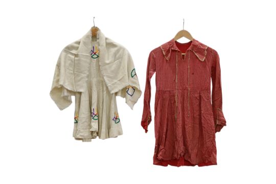 Two early 20th Century children's dresses together with a quantity of Victorian and early 20th - Image 5 of 8