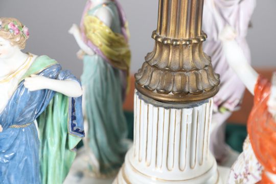 MEISSEN CENTREPIECE - DANCE OF THE HORAE. - Image 17 of 25