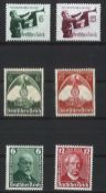 Deutsches Reich 1935/36. Mi. Nr. 584-587 / 604-05 postfrisch