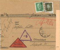 Deutsches Reich Brief. Walzendruck, MiNr. 417