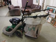 A BillyGoat KV garden vacuum